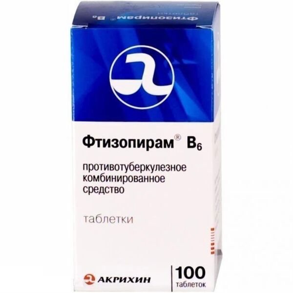 Фтизопирам в6 150мг+500мг+15мг таб. №100 (Акрихин хфк оао_3)