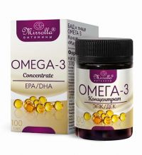 Омега-3 концентрат капс. №100 (МИРРОЛЛА)