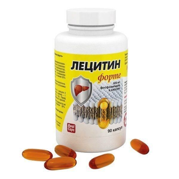 Лецитин форте 1580мг капс. №90 (Реалкапс зао)