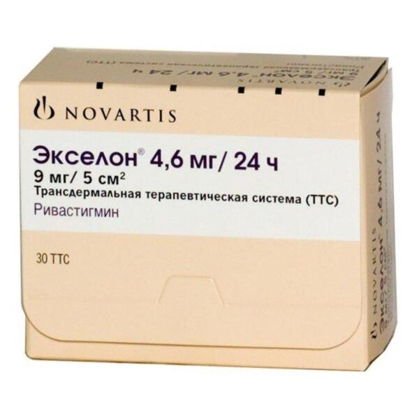 Экселон 4.6мг/сут т/дерм.тс №30 пак. (Lohmann therapie-systems ag/ novartis pharma stein ag)