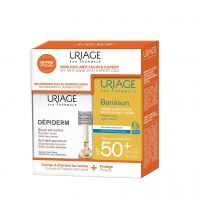 Uriage (Урьяж) депидерм сыворотка-бустер 30мл + барьесан крем 50мл spf 50+ (Д УРЬЯЖ ДЕРМАТОЛОДЖИ ЛАБОРАТОРИ)