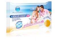 Русалочка салфетки влажные №72 семейные антибакт. (РУСАЛОЧКА ГК)