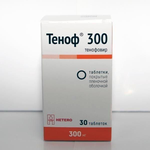 Теноф 300мг таб.п/об.пл. №30 (Макиз-фарма ооо_2)