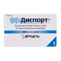 Диспорт 300ед лиоф.д/р-ра д/ин.в/м.,п/к. №1 фл. (ИПСЕН)