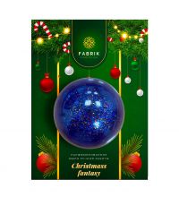 Fabrik cosmetology (Фабрик косметолоджи) мыло ручной работы 50г новогоднее синий (ФАБРИК КОСМЕТИК ООО)