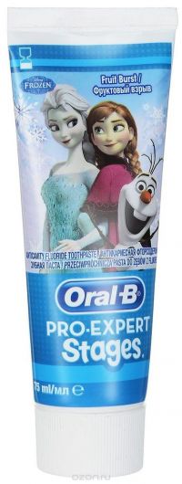 Oral-B (Орал би) зубная паста pro expert stages фруктовый взрыв 75мл (ORAL-B LABORATORIES GMBH)