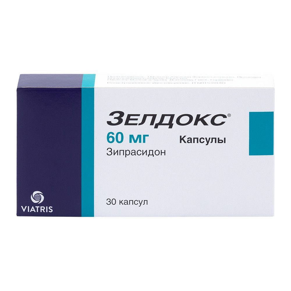 Зелдокс 60мг капс. №30 (Pfizer ireland pharmaceuticals/pfizer mnf  deutschland gmbh) - цены в Невьянск, купить Зелдокс 60мг капс. №30 в аптеке  Фармленд, инструкция по применению, отзывы