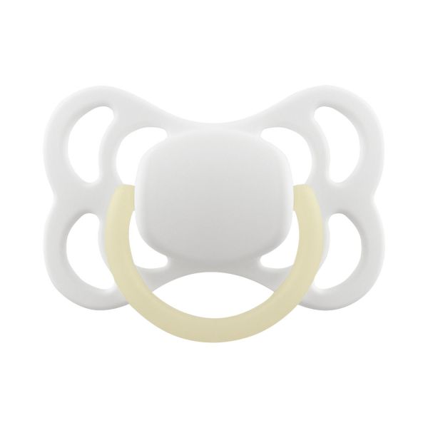 Lubby (Лабби) соска-пустышка №2 силикон.симметрич. светящ.кольцо с 6 мес. 33689 (Амт трейд ооо)