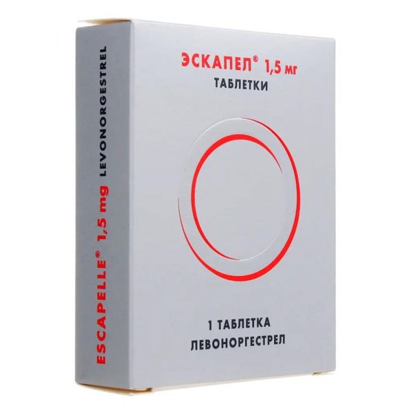 Эскапел 1.5мг таб. №1 (Gedeon richter plc._2)