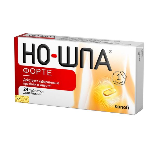 Но-шпа форте 80мг таб. №24 (Opella healthcare hungary ltd_2)