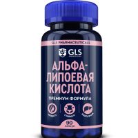 Gls альфа-липоевая кислота капс. №90 pharm (ДЖИ ЭЛ ЭС ФАРМАСЬЮТИКАЛС)