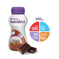 Нутридринк 200мл смесь жидк.д/энт.пит. №1 уп.  шоколад (NUTRICIA B.V.)