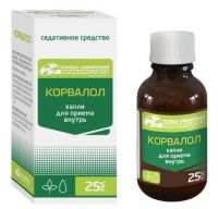 Корвалол 25мл капли д/пр.внутр. №1 фл.-кап. (УСОЛЬЕ-СИБИРСКИЙ ХФК)