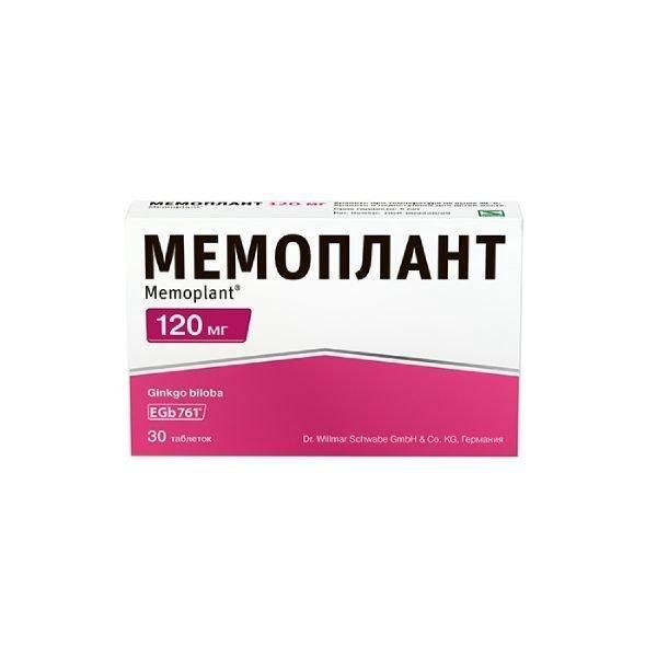 Мемоплант 120мг таб.п/об.пл. №30 (Dr.willmar schwabe gmbh)