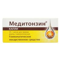 Медитонзин 35г капли д/пр.внутр.гомеоп. №1 фл.кр.-кап. (МЕДИЦЕ)