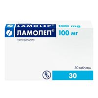 Ламолеп 100мг таб. №30 (ГЕДЕОН РИХТЕР)