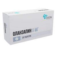 Оланзапин 5мг таб.дисп.в полости рта №28 (АТОЛЛ)