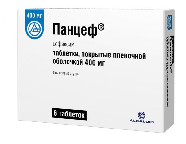 Панцеф 400мг таб.п/об.пл. №6 (Alkaloid ad_1)
