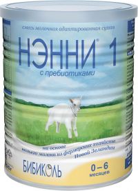 Нэнни молочная смесь 1 пребиотик 400г на козьем молоке 0-6 мес. банка (VITACARE INTERNATIONAL)