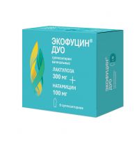 Экофуцин дуо 300мг+100мг супп.ваг. №6 (АВВА)