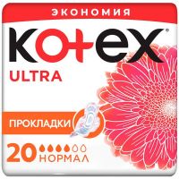 Kotex (Котекс) прокладки ультра №20 сетчат. нормал 9425465 (KIMBERLY-CLARK LTD)