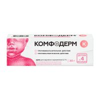 Комфодерм к 0,1% 30г крем д/пр.наружн. №1 туба (АКРИХИН)