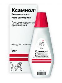 Ксамиол 30г гель д/пр.наружн. №1 фл.полим. (ЛЕО ФАРМА)