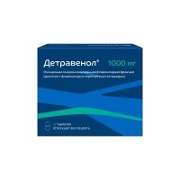 Детравенол 1000мг таб.п/об.пл. №60 (АТОЛЛ)