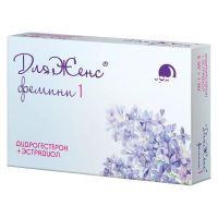 Дляженс фемини 5мг+1мг таб.п/об.пл. №28 (ФАРМАСИНТЕЗ ГК)