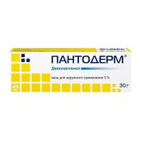 Пантодерм 5% 30г мазь д/пр.наружн. №1 туба (АКРИХИН)