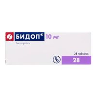 Бидоп 10мг таб. №28 (ГЕДЕОН РИХТЕР)