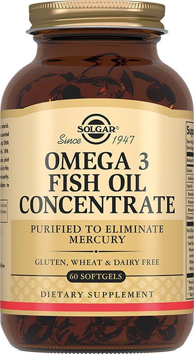 Solgar (Солгар) концентрат рыбьего жира омега 3 капс. №60 (Solgar vitamin and herb)
