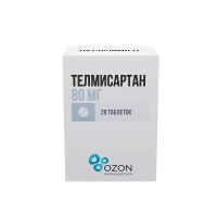 Телмисартан 80мг таб. №28 (ОЗОН)