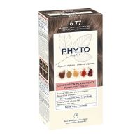 Phytosolba (Фитосольба) краска для волос 6.77 светлый каштан- капучино 2389 (PHYTOSOLBA LABORATOIRES)