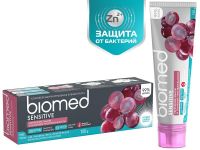 Biomed (Биомед) зубная паста сенситив 100г (ОРГАНИК ФАРМАСЬЮТИКАЛЗ ООО)
