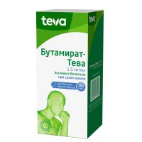 Бутамират-тева 1,5мг/мл 200мл р-р д/пр.внутр. фл. (ТЕВА)