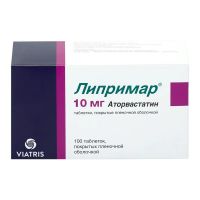Липримар 10мг таб.п/об.пл. №100 (ПФАЙЗЕР)