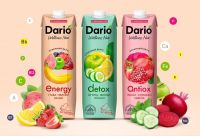 Dario Wellness (Дарио велнес) энерджи 1л гуава яблоко банан б/сахара (САНФРУТ ООО)