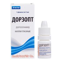 Дорзопт 2% 5мл капли глазн. №1 фл.-кап. (РОМФАРМ)