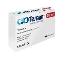 Телзап 80мг таб.п/об.пл. №30 (САНОФИ)