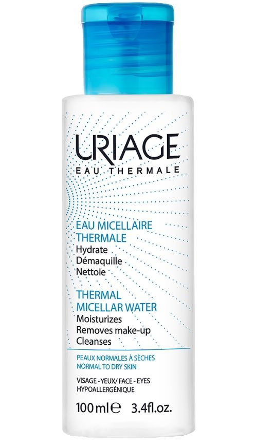 Uriage (Урьяж) вода мицеллярная для сухой  и нормальной кожи 100мл 0520 3592 (Dermatologiques d’uriage laboratoires)