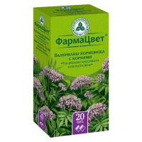 Валерианы корневища с корнями 1.5г №20 ф/п. (КРАСНОГОРСКЛЕКСРЕДСТВА)