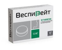 Веспирейт 15мг таб.пролонг.высв. №30 (ВАЛЕНТА)