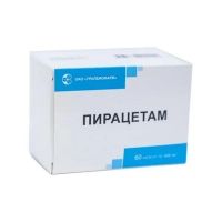Пирацетам 400мг капс. №60 пач.карт. (УРАЛБИОФАРМ)