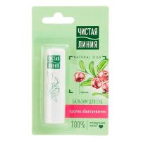Чистая линия бальзам для губ 4г п/обветрив (ЮНИЛЕВЕР)