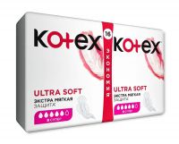 Kotex (Котекс) прокладки ультра драй софт №16 супер 25047/ 25575 (КИМБЕРЛИ КЛАРК)