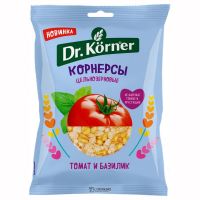 Dr. Korner (Др.корнер) чипсы 50г рис-кукур- томат базилик (ХЛЕБПРОМ ОАО)