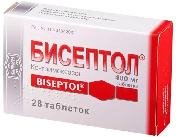 Бисептол 480мг таб. №28 (Adamed pharma s.a.)