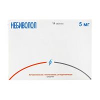 Небиволол 5мг таб. №14 (ИЗВАРИНО ФАРМА)