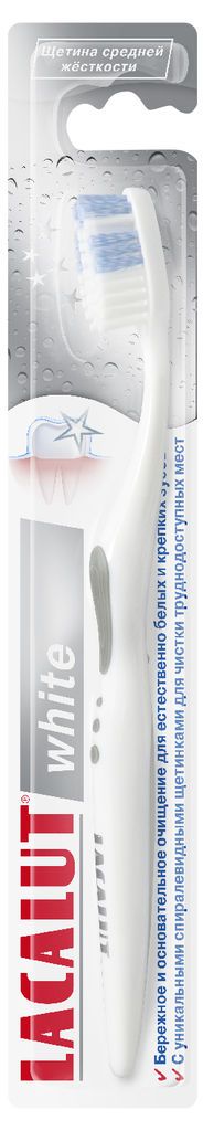 Lacalut (Лакалют) зубная щетка уайт (DR.THEISS NATURWAREN GMBH)